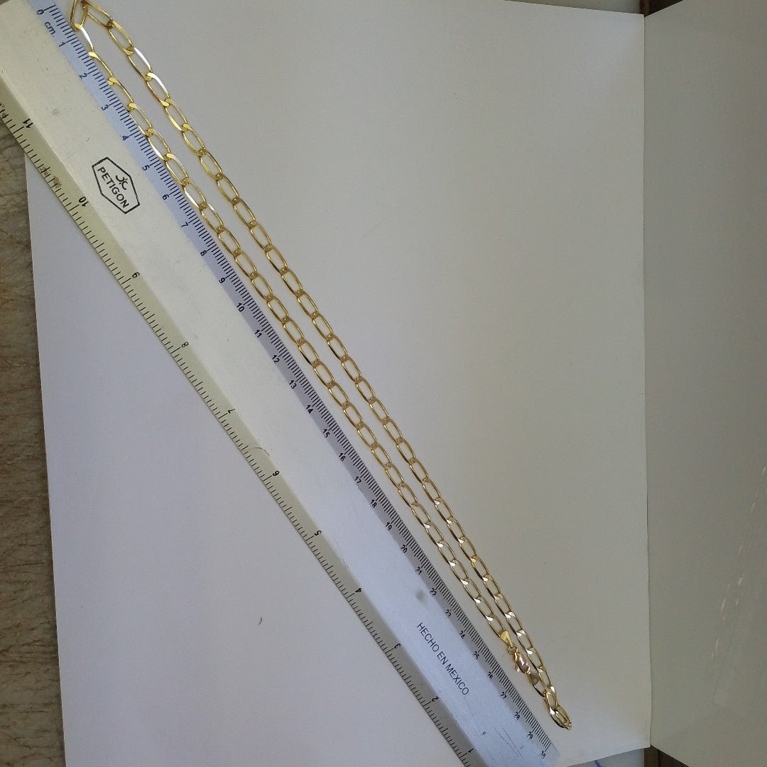 CADENA ESLABON 14K 60 CM 11.9 GR (NUEVO)