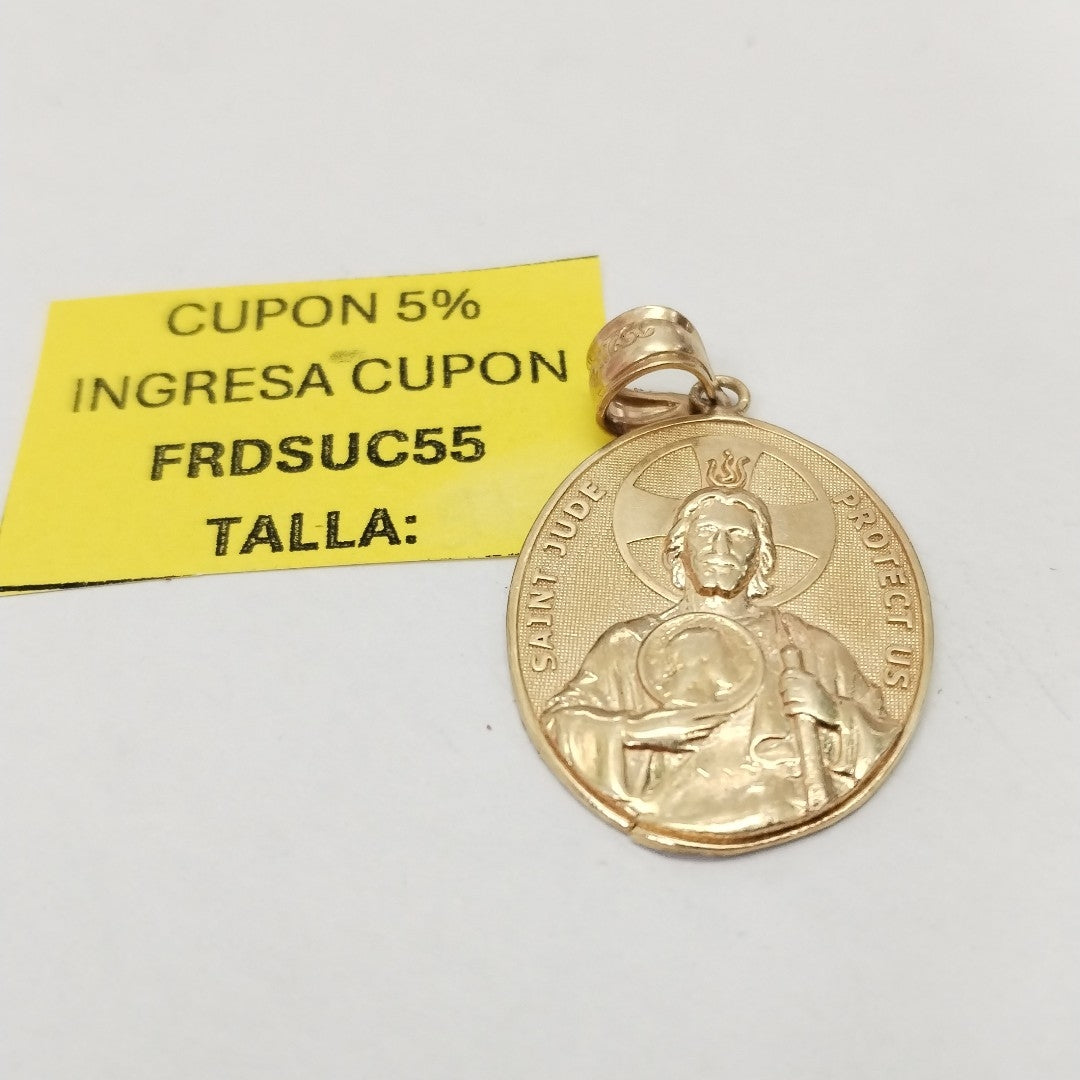 MEDALLA RELIGIOSA ORO 10 K 2.8 GRMS (SEMINUEVO)