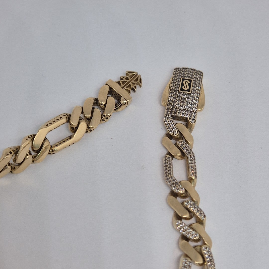 ESCLAVA ORO 14 K 19,30 GRMS (SEMINUEVO)