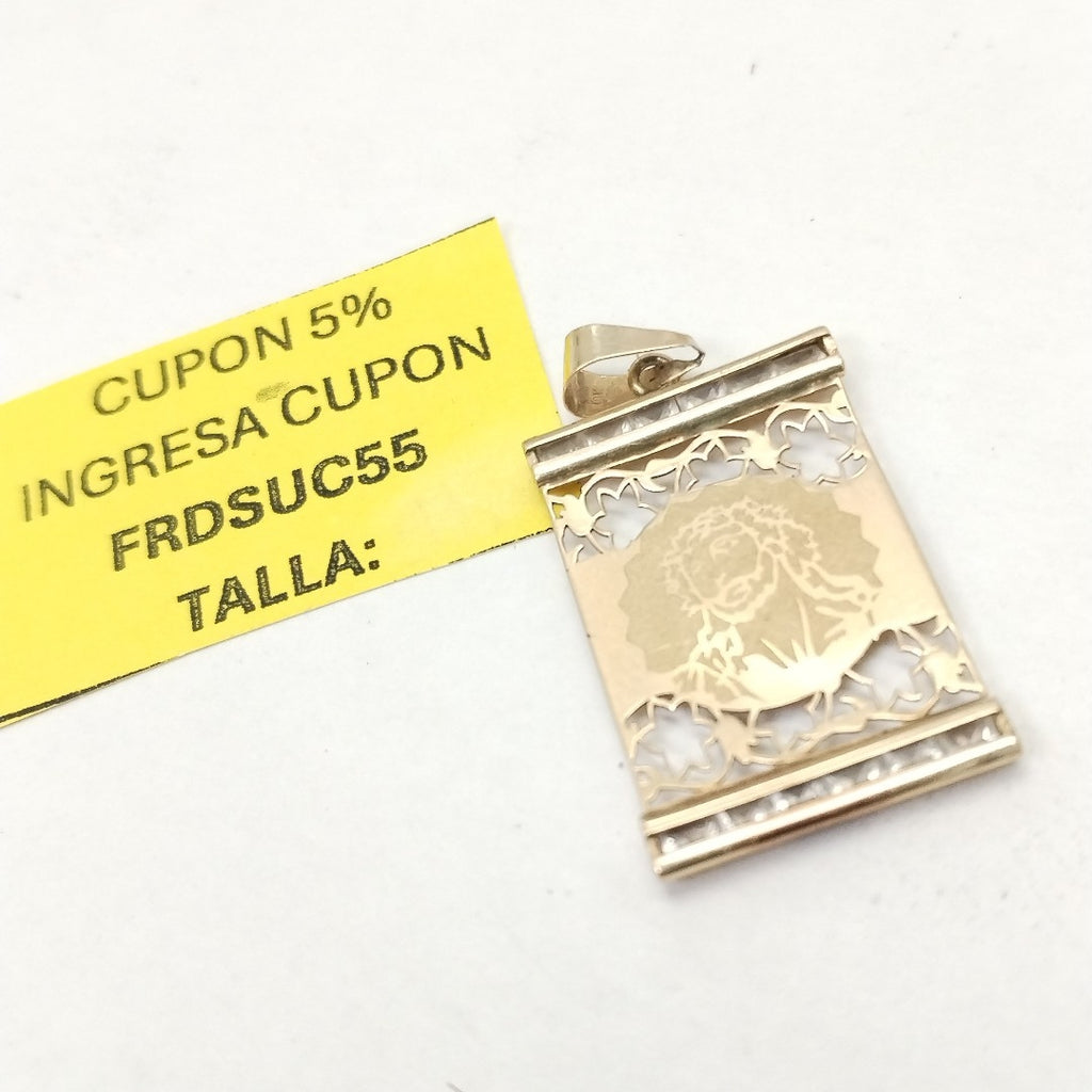 MEDALLA RELIGIOSA ORO 10 K 1.6 GRMS (SEMINUEVO)