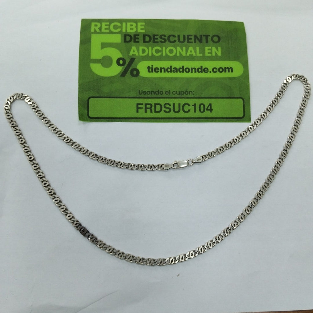 CADENA PLATA 18,00 GRMS (SEMINUEVO)