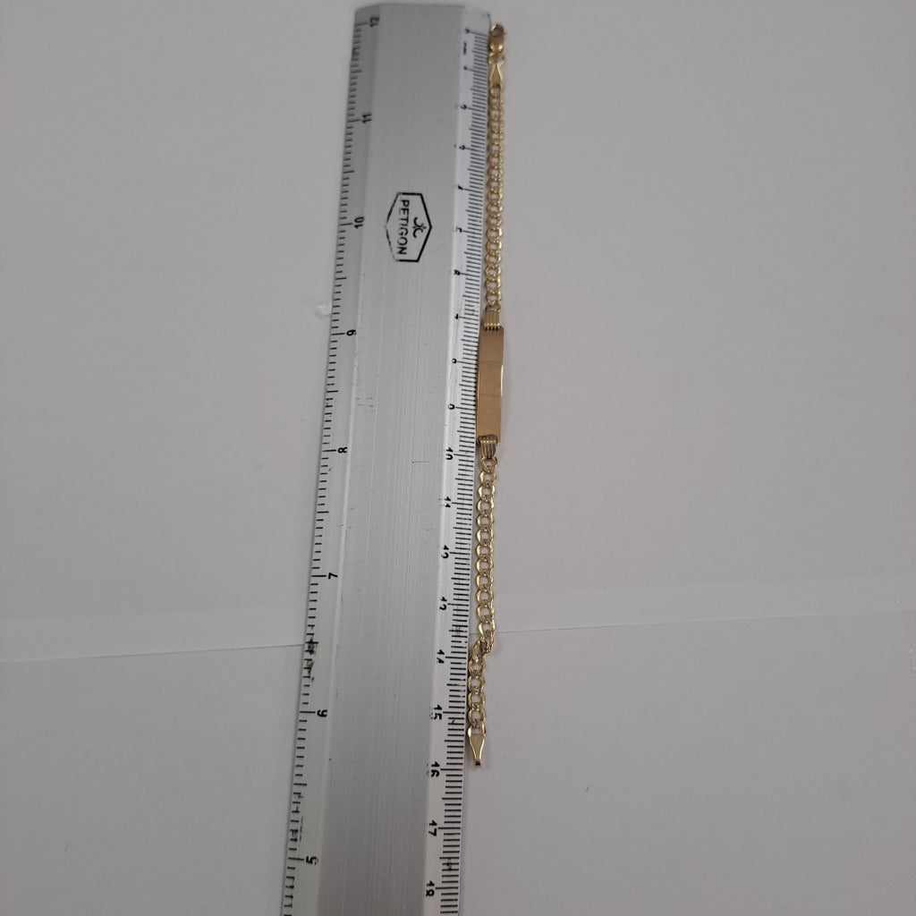 ESCLAVAS NIÑO ORO 14K 2.8 (NUEVO)