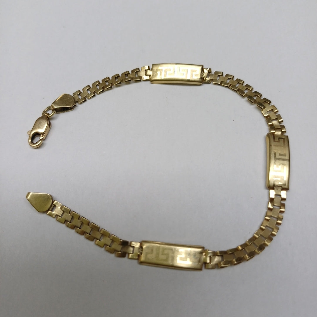 PULSERA ORO 14 K 3.7 GRMS (SEMINUEVO)