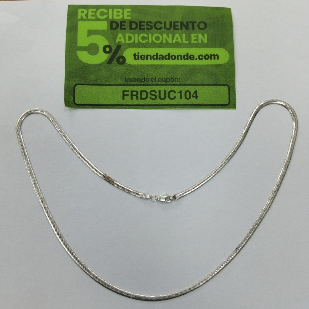 CADENA PLATA 10,00 GRMS (SEMINUEVO)
