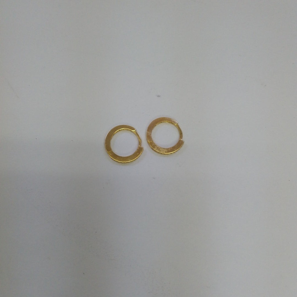 ARETES ARRACADAS CON CIRCONIAS 14K 1.2 GR (NUEVO)