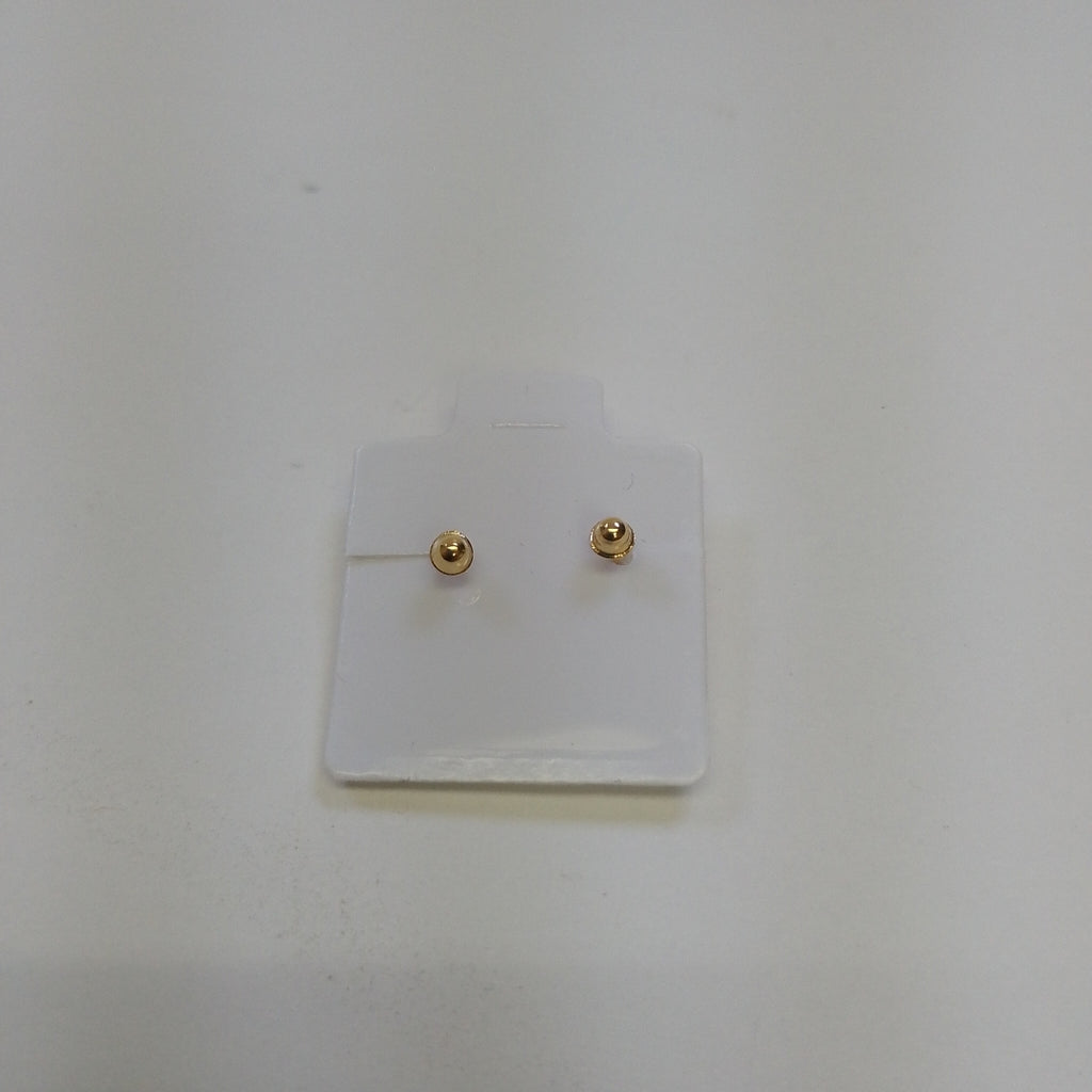 BROQUELES BROQUEL FIG CORAZON C CIRCONIA 14K 0.2603 GR (NUEVO)