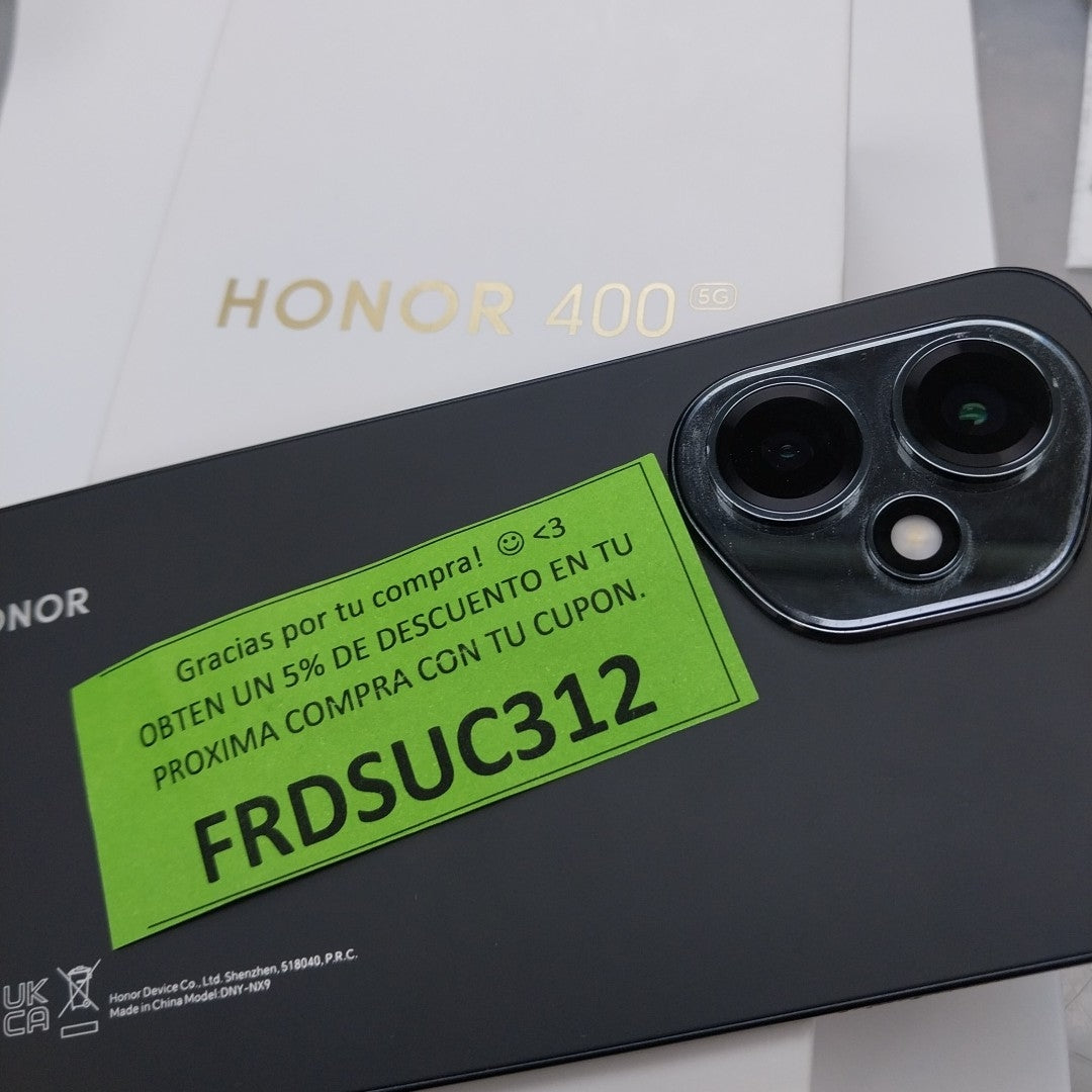 CELULAR HONOR 400 DNY-NX9 (2025) 512 GB 12 GB RAM (SEMINUEVO)