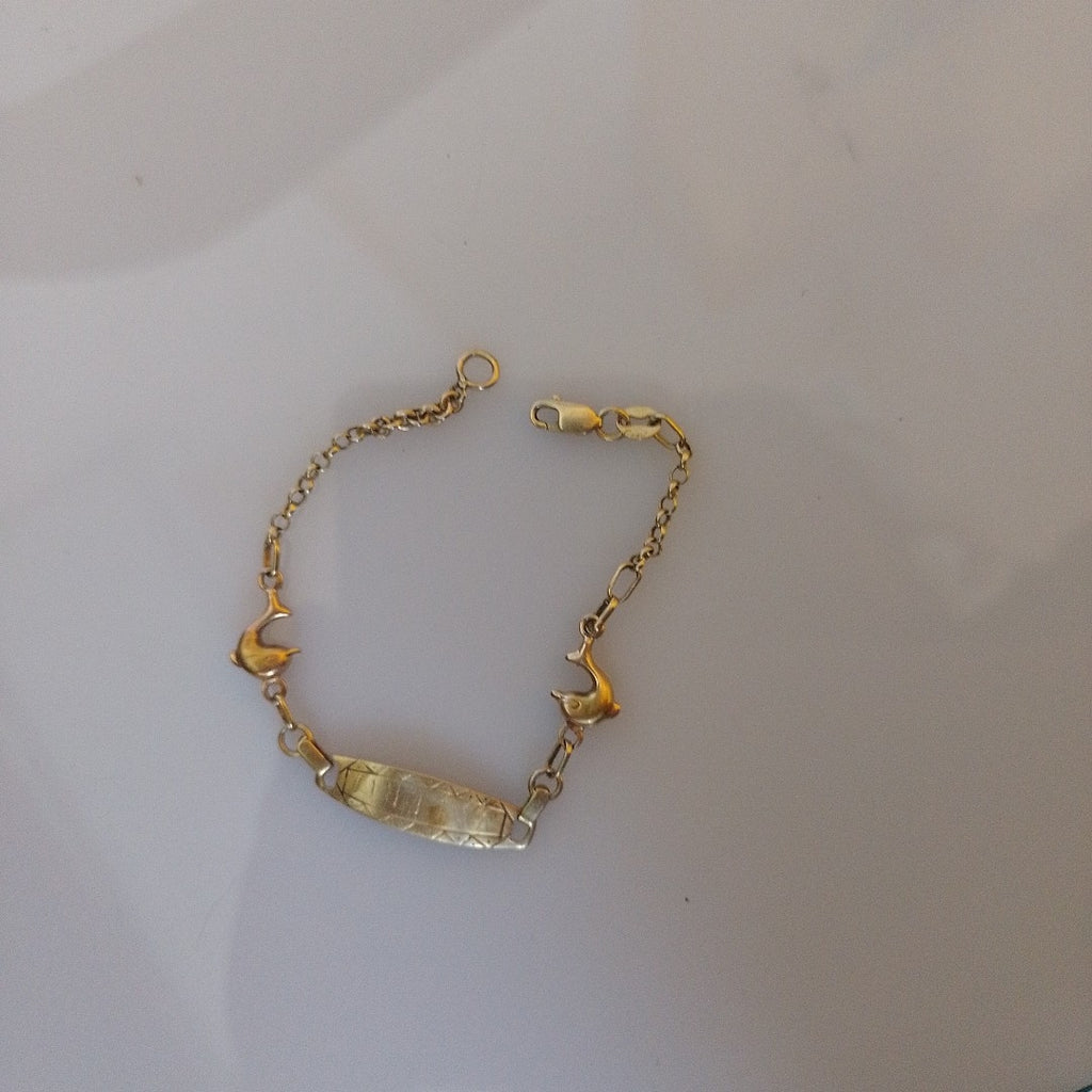 ESCLAVA ORO 14 K 3.1 GRMS (SEMINUEVO)