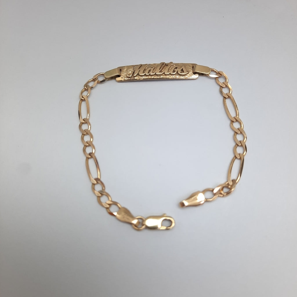 ESCLAVA ORO 14 K 3.4 GRMS (SEMINUEVO)