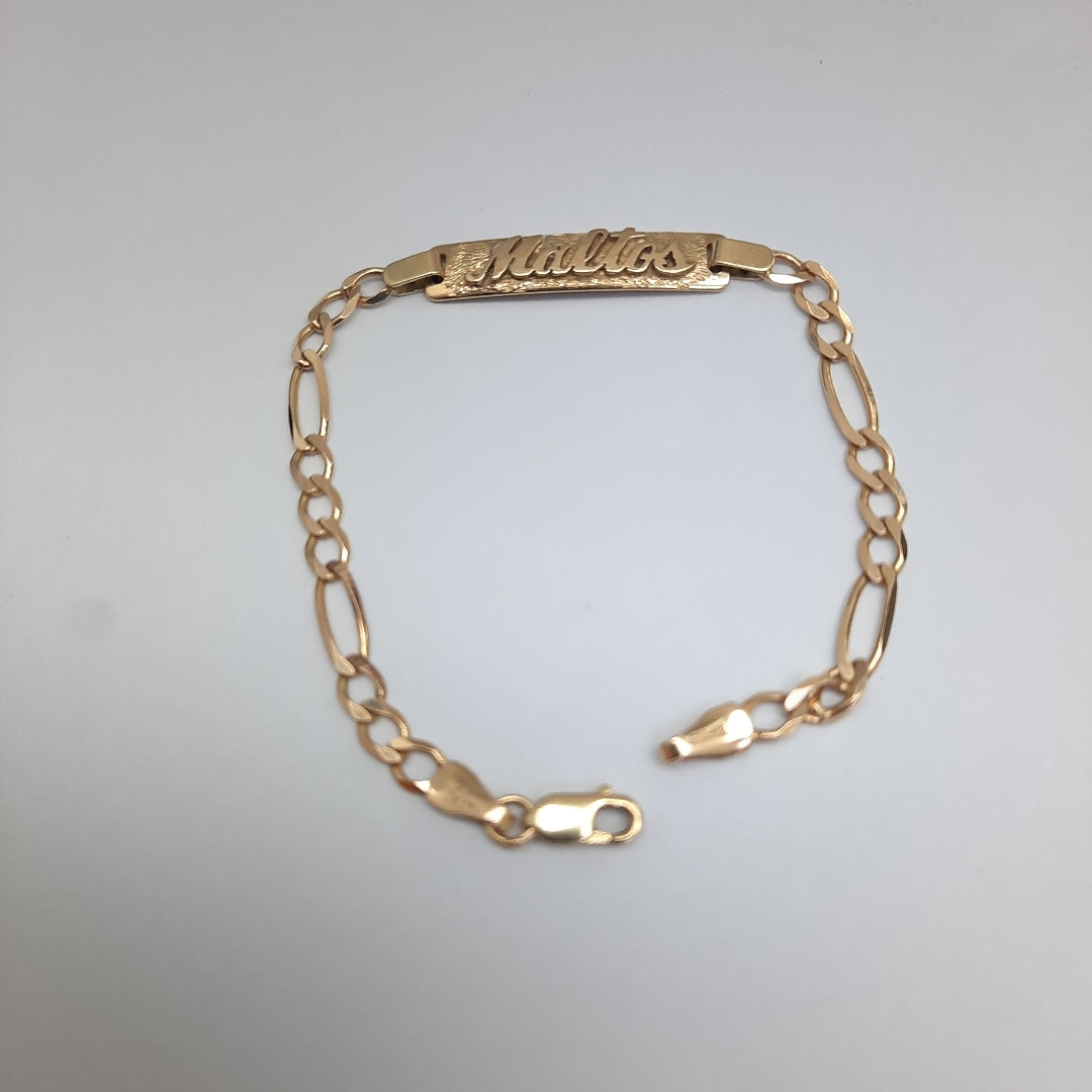 ESCLAVA ORO 14 K 3.4 GRMS (SEMINUEVO)