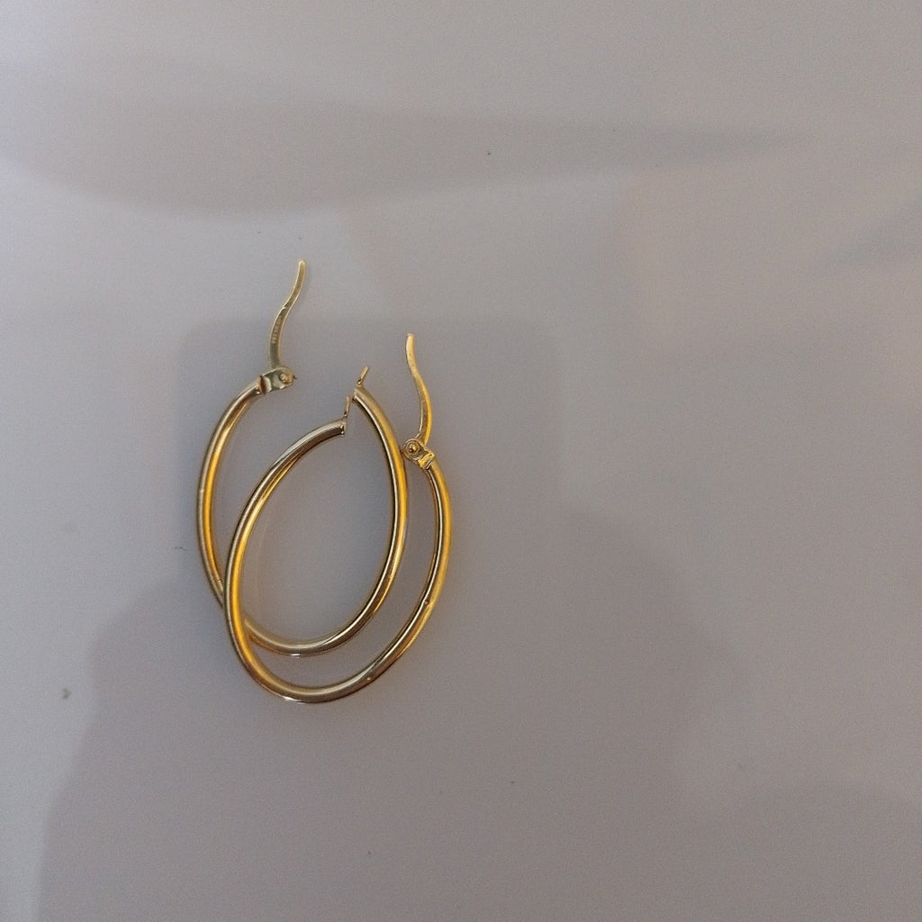 ARRACADAS PAR ORO 14 K 1.9 GRMS (SEMINUEVO)
