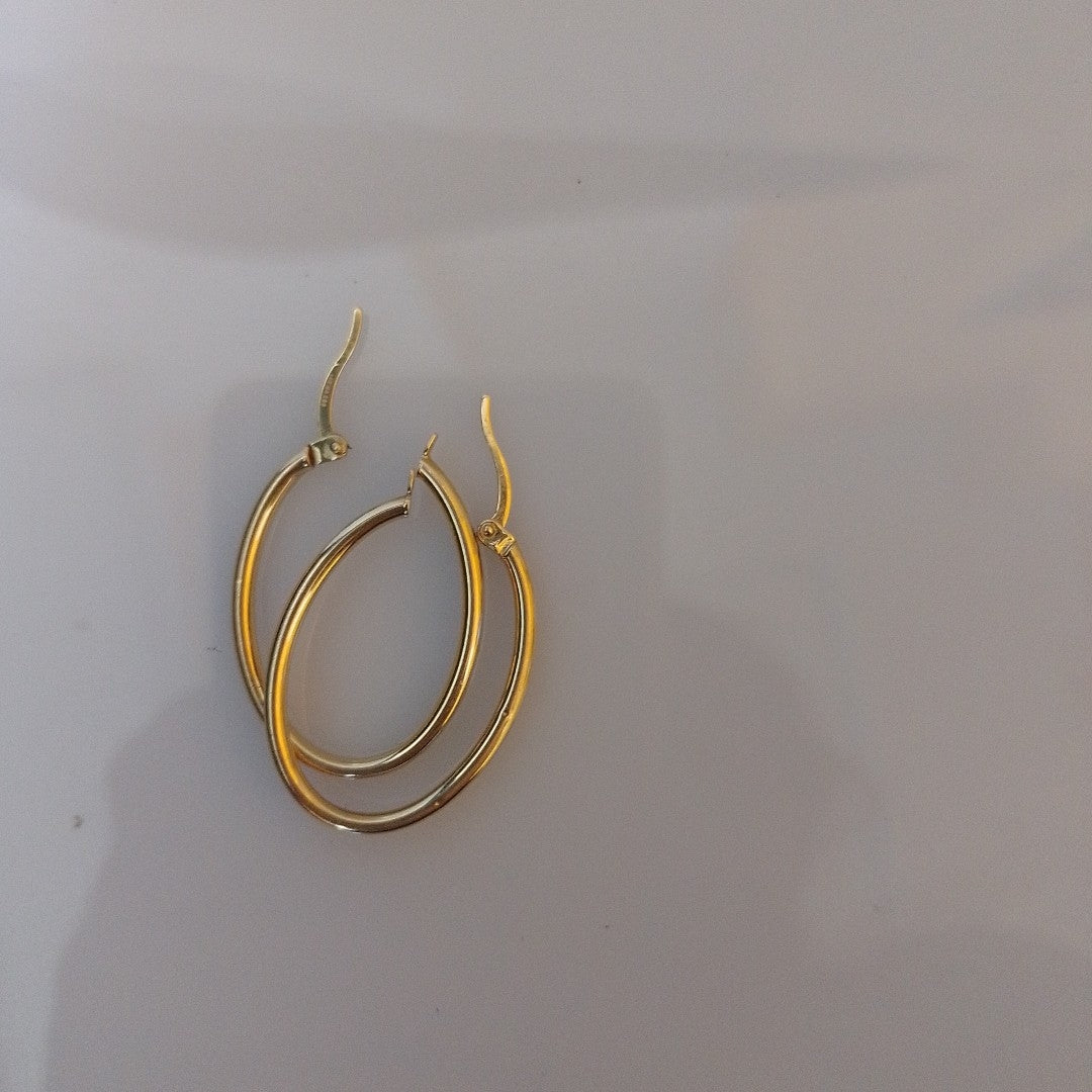 ARRACADAS PAR ORO 14 K 1.9 GRMS (SEMINUEVO)