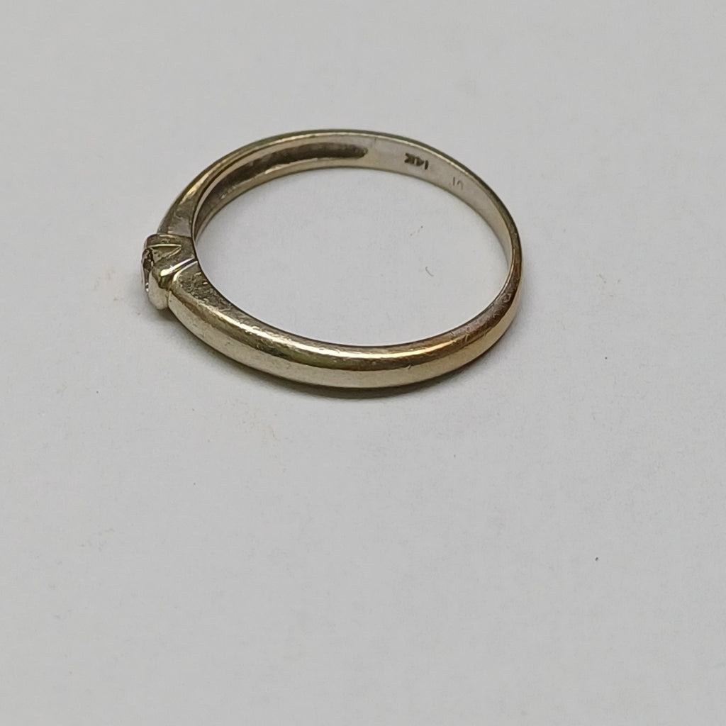 ANILLITO ORO, RODIADO 14 K 1.9 GRMS (SEMINUEVO)