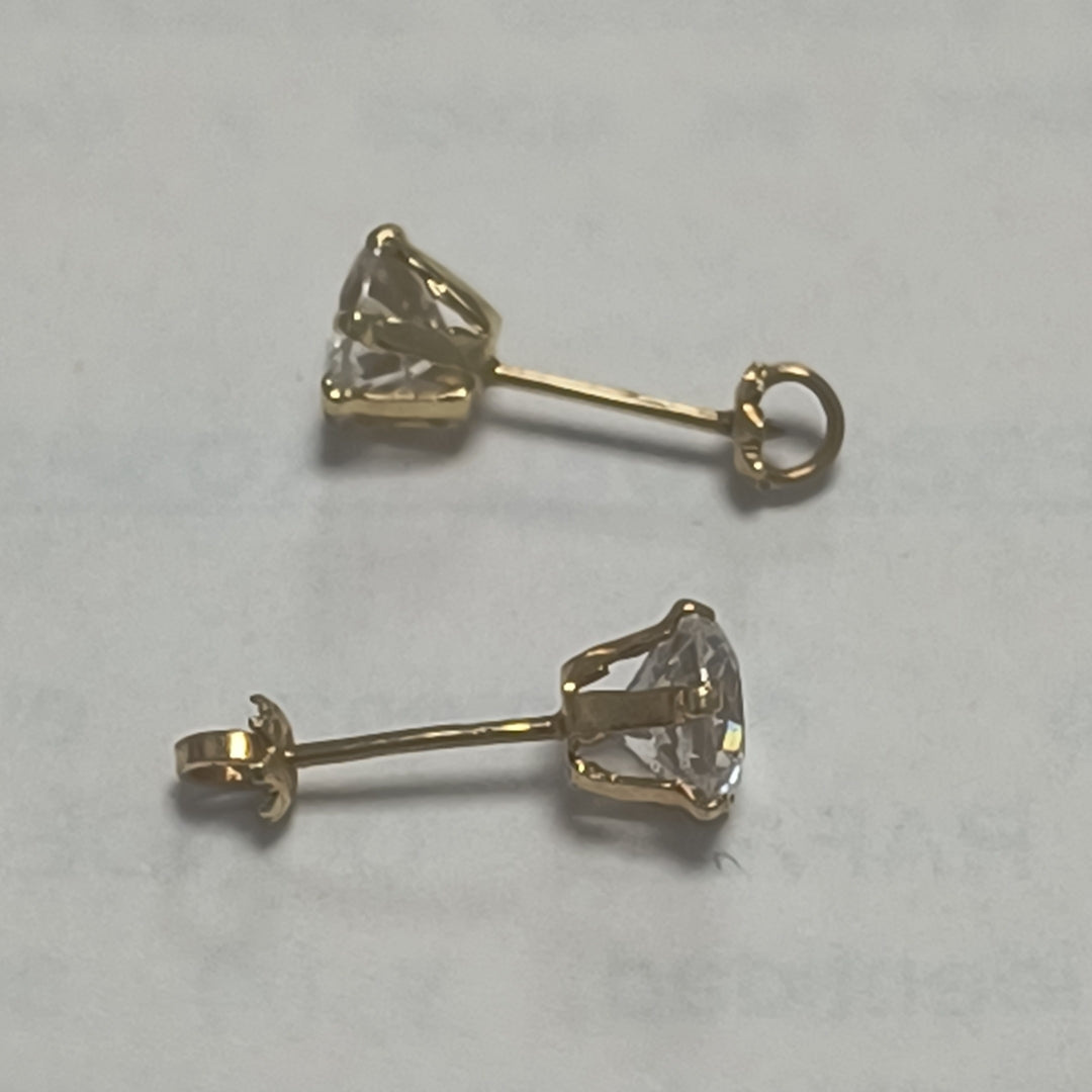 BROQUELES PAR ORO 10 K 0,60 GRMS (SEMINUEVO)