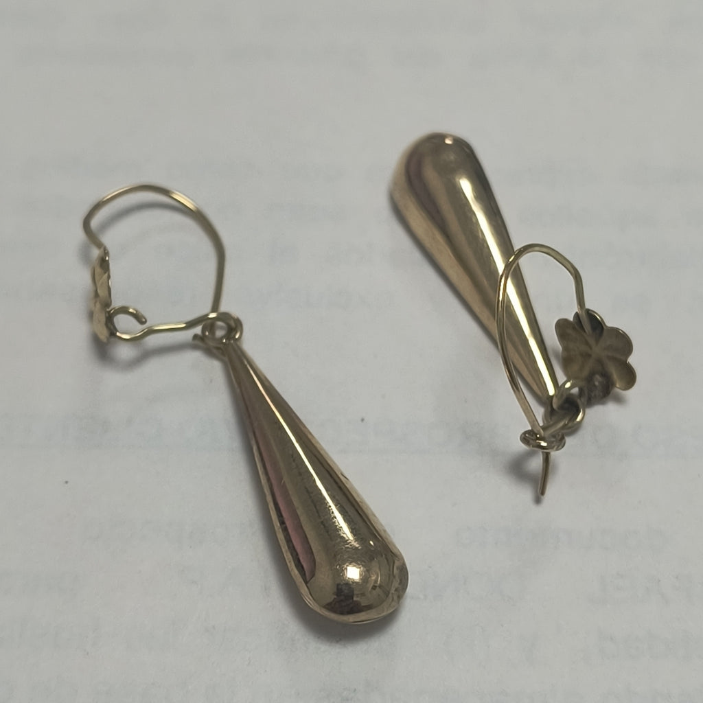 ARETES PAR ORO 8 K 1.6 GRMS (SEMINUEVO)