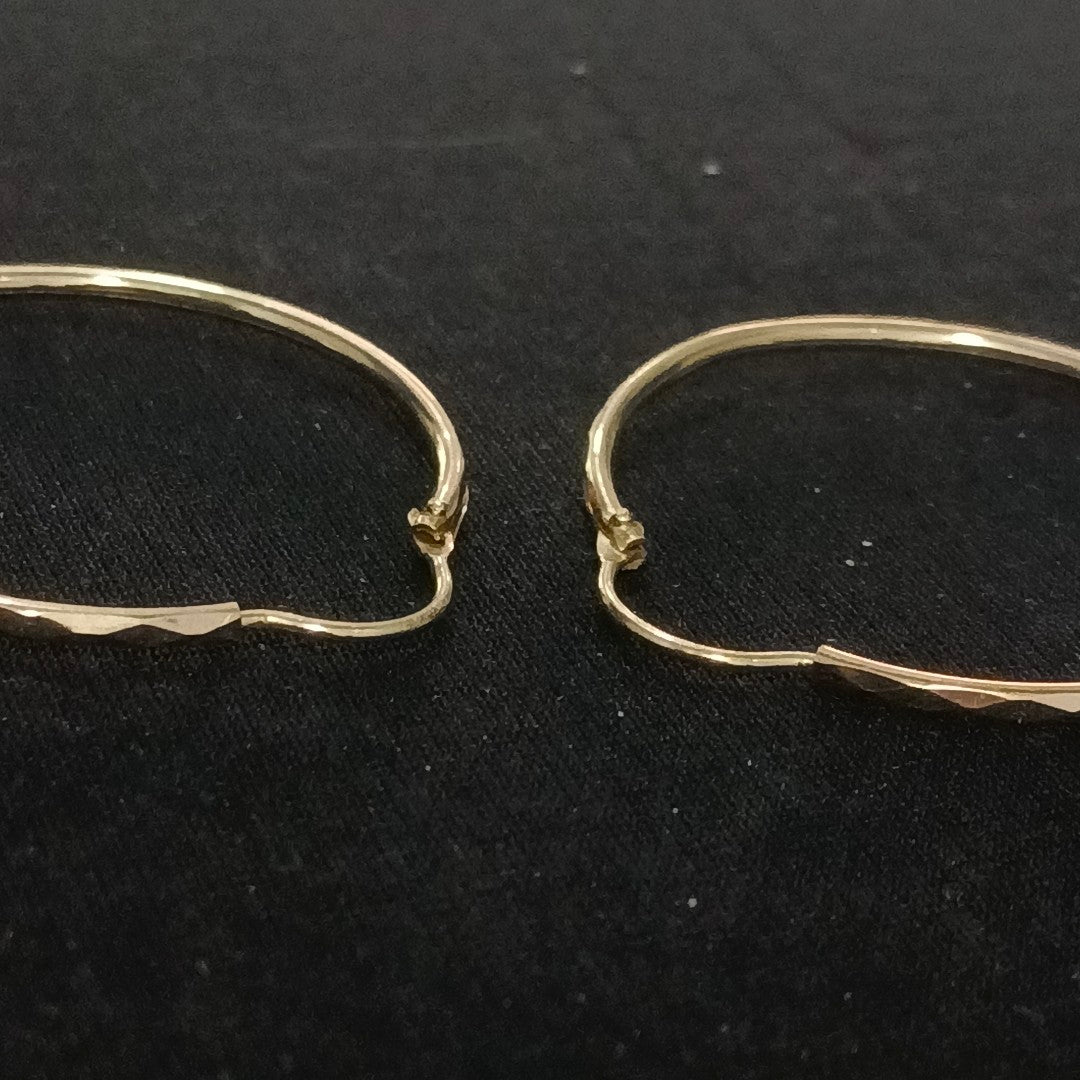ARRACADAS PAR ORO 14 K 1.6 GRMS (SEMINUEVO)