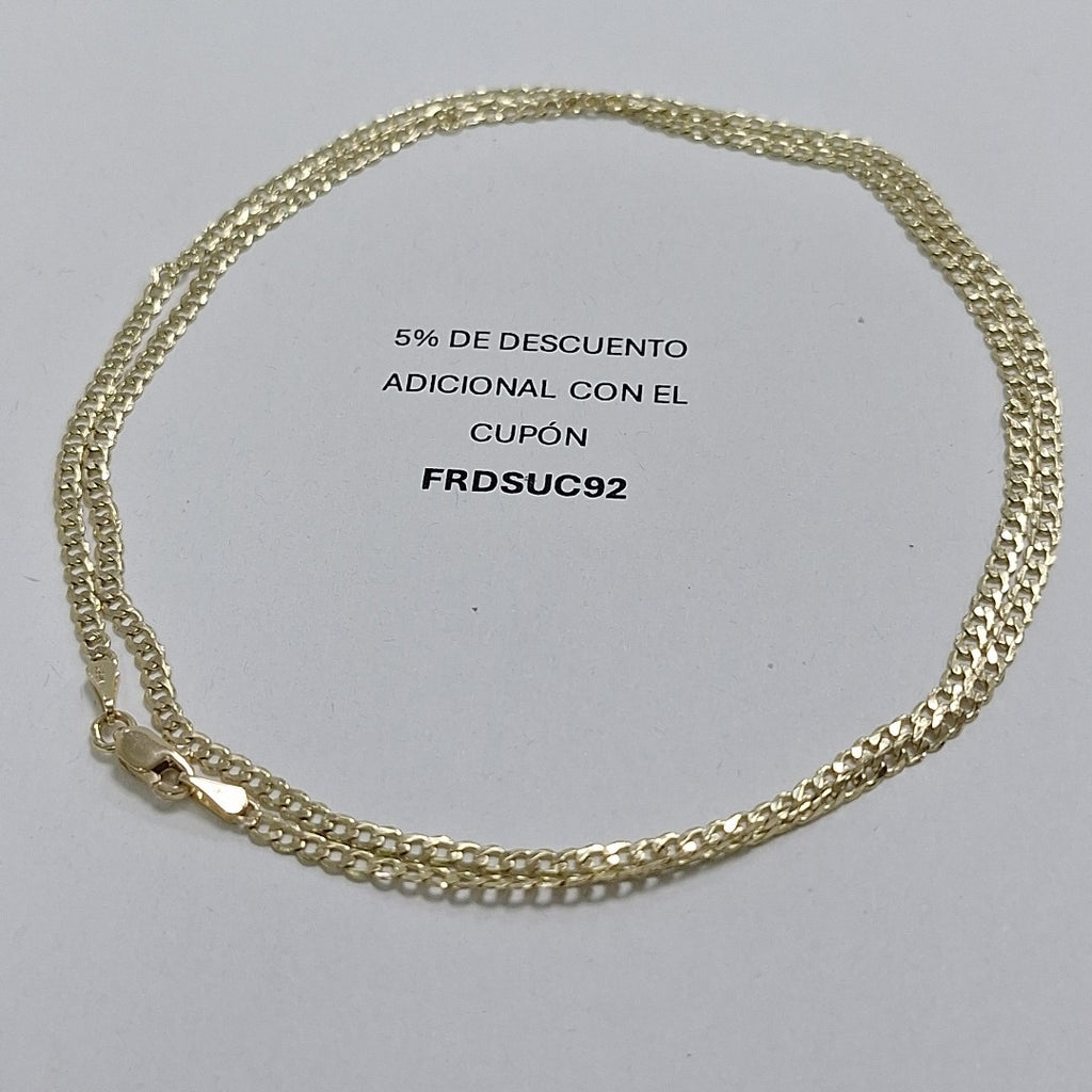 CADENA BARBADA 14K 55 CM 5.1 GR (NUEVO)