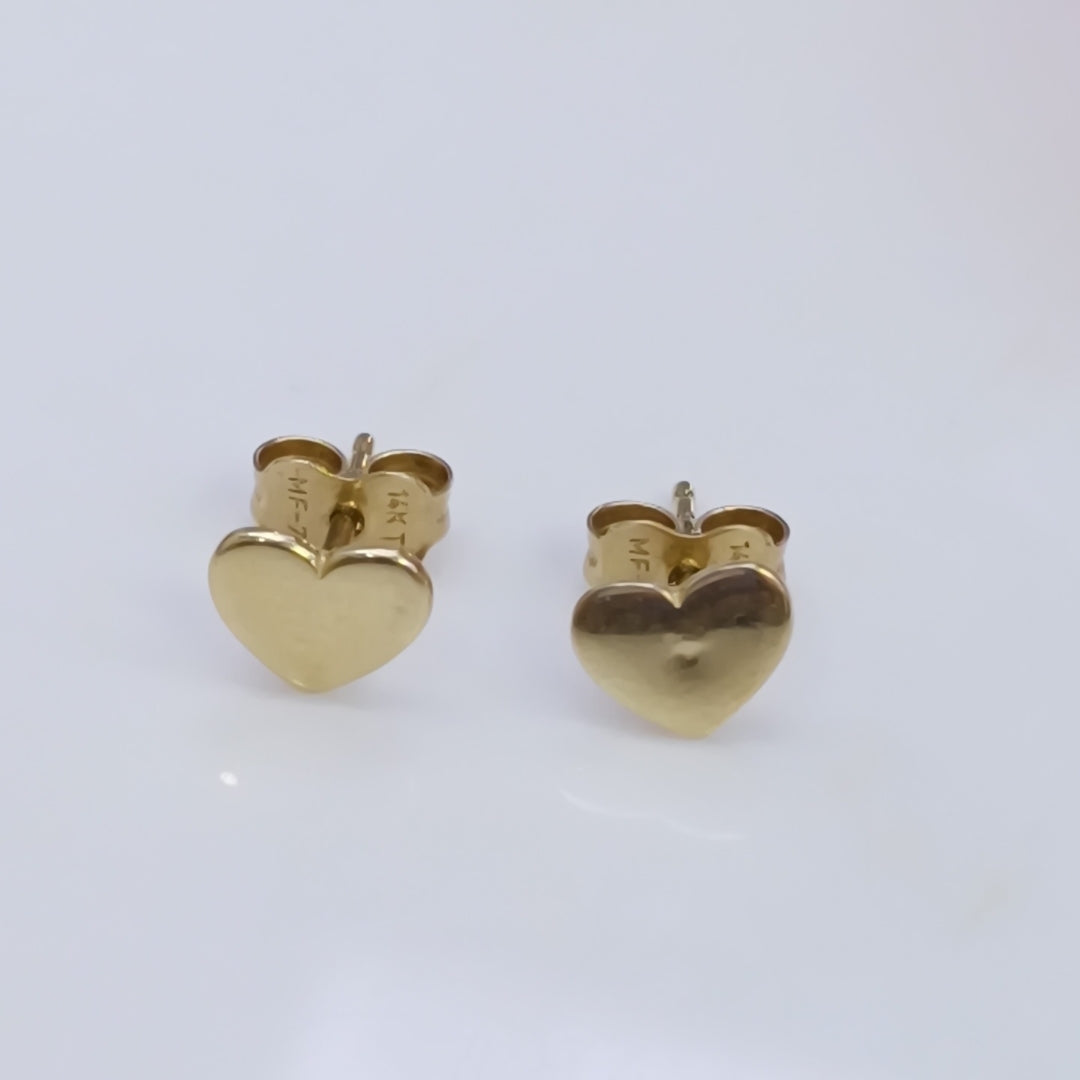 BROQUELES PAR ORO 14 K 0.7 GRMS (SEMINUEVO)
