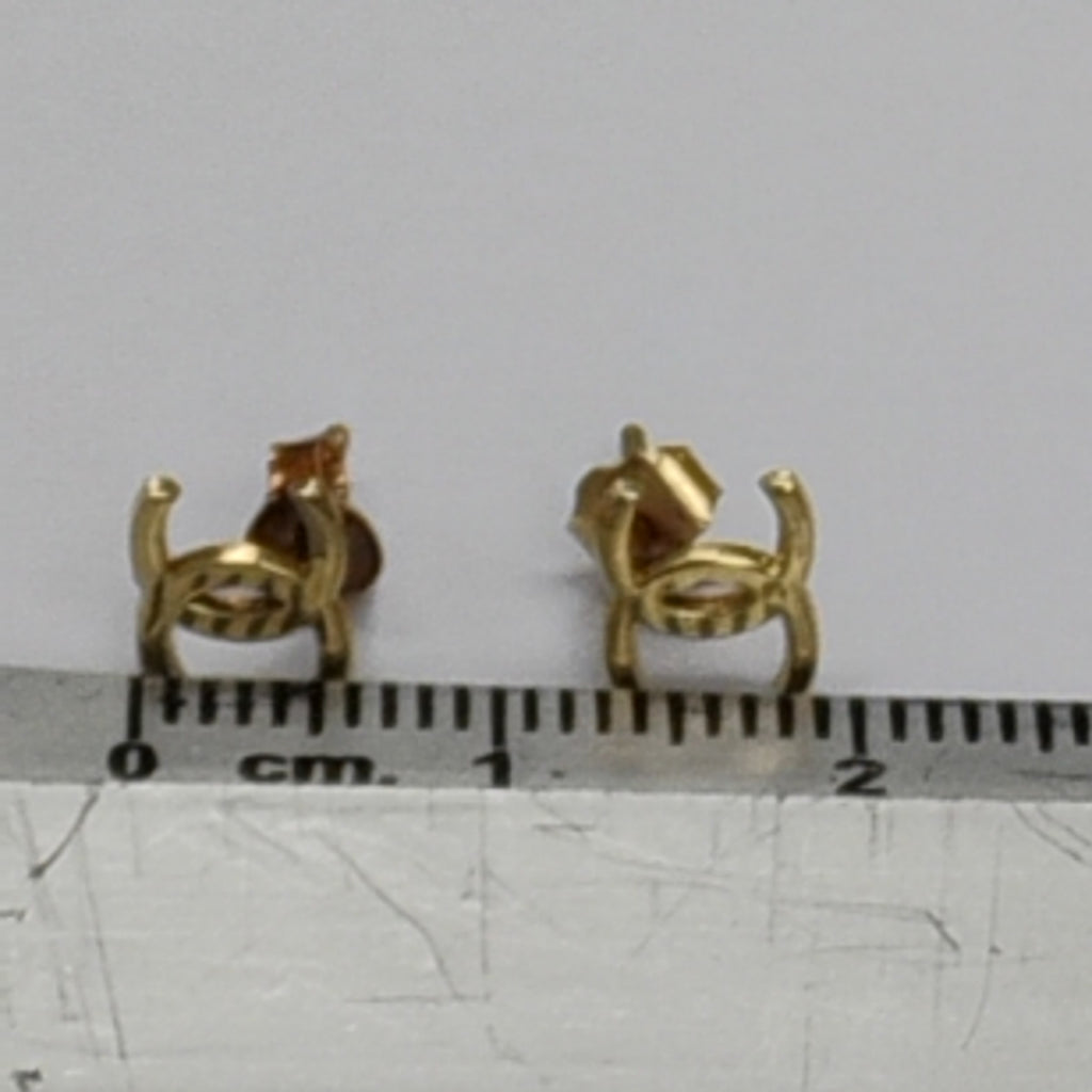 BROQUELES PAR ORO 14 K 0.6 GRMS (SEMINUEVO)