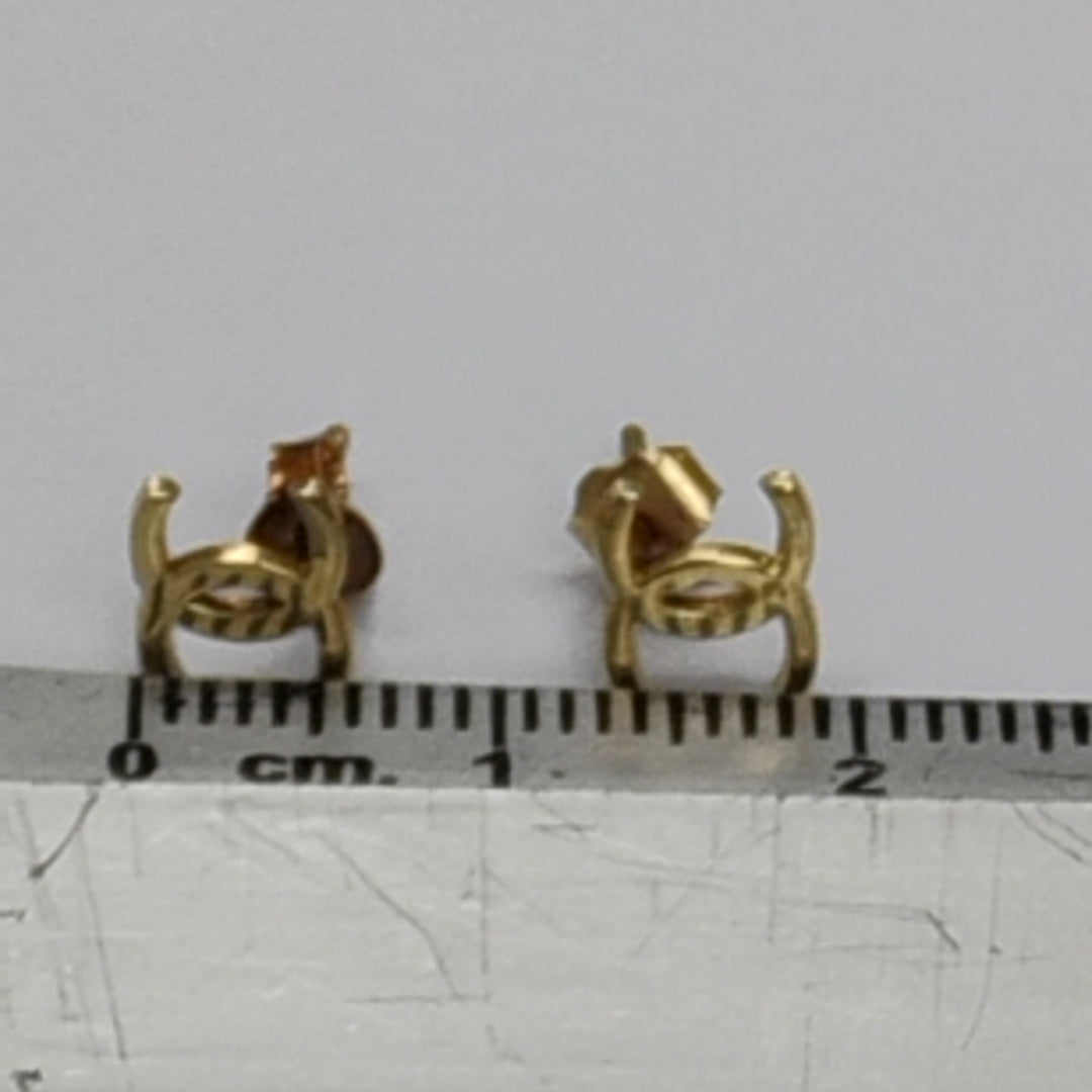 BROQUELES PAR ORO 14 K 0.6 GRMS (SEMINUEVO)