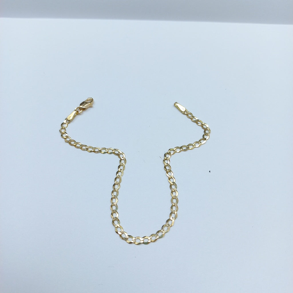 PULSERA BARBADA 14K 18 CM 1.9 GR (NUEVO)