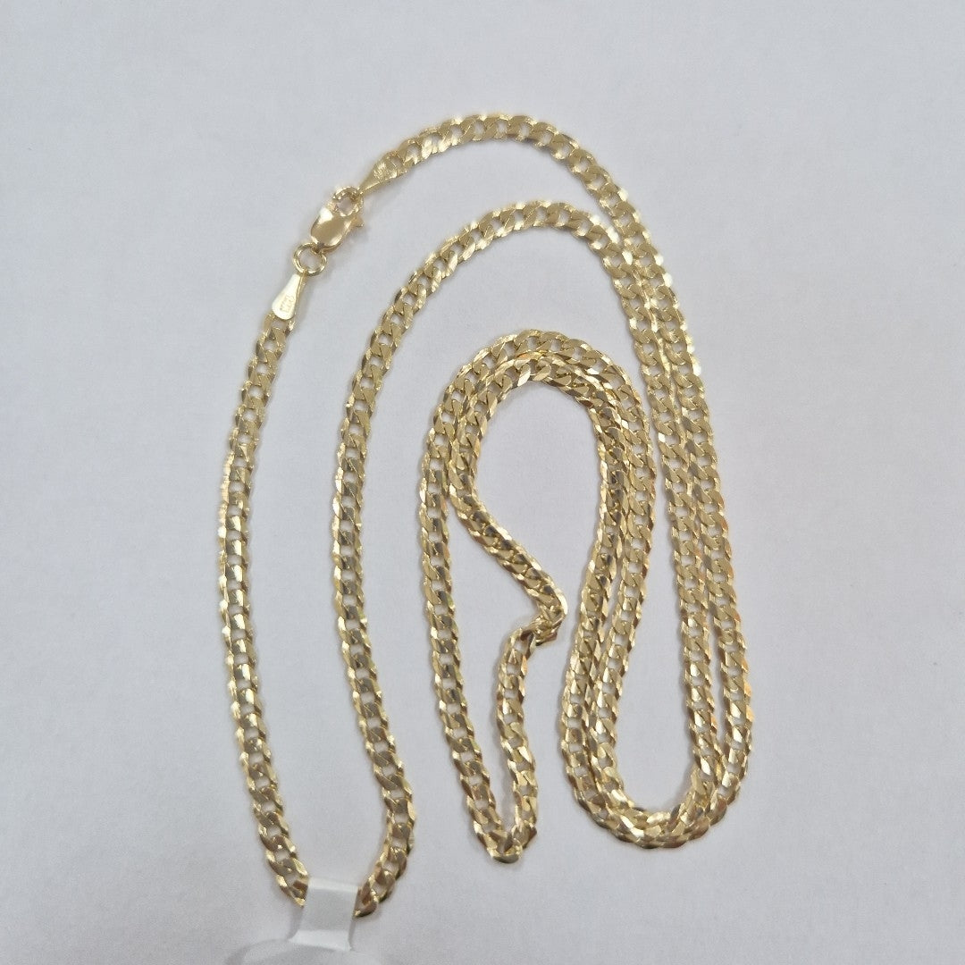 CADENA BARBADA 14K 60 CM 9.9 GR (NUEVO)