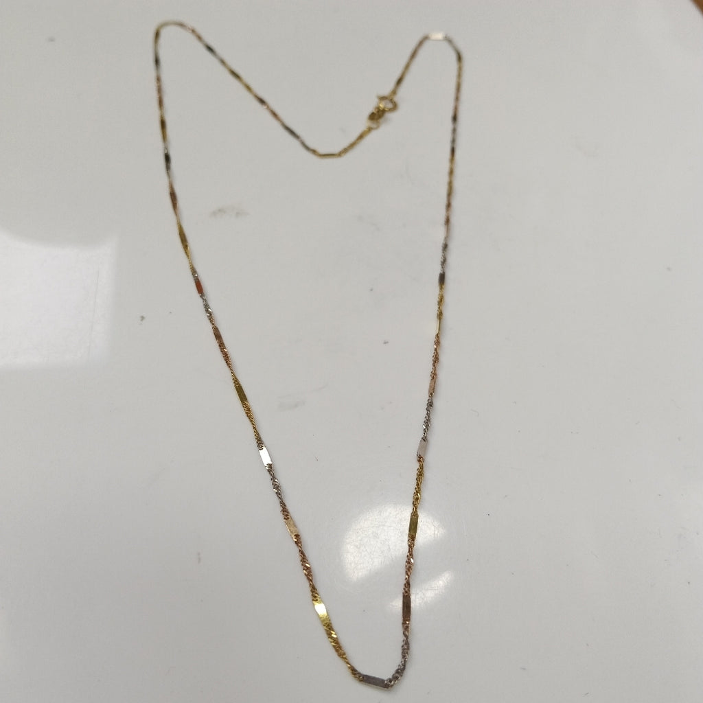 CADENA ORO 14 K 1,80 GRMS (SEMINUEVO)