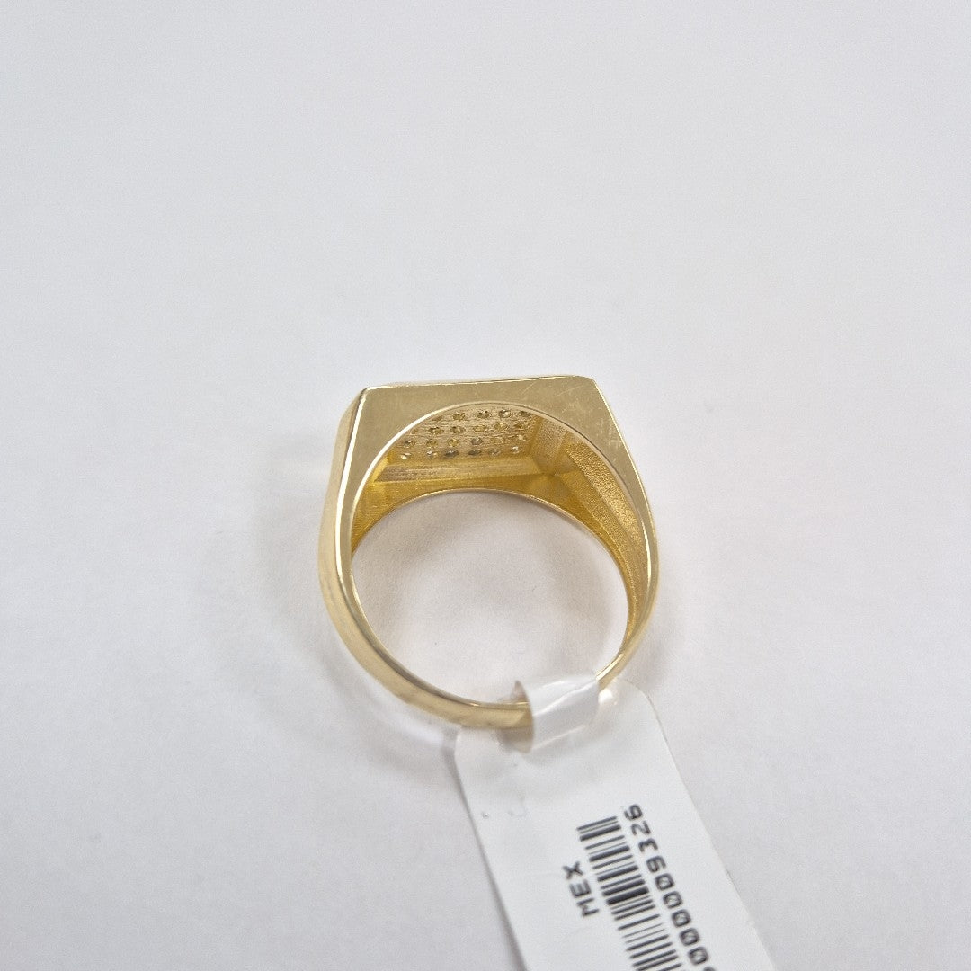 ANILLO C CIRCONIAS 14K 11.5 TALLA 6.6 GR (NUEVO)