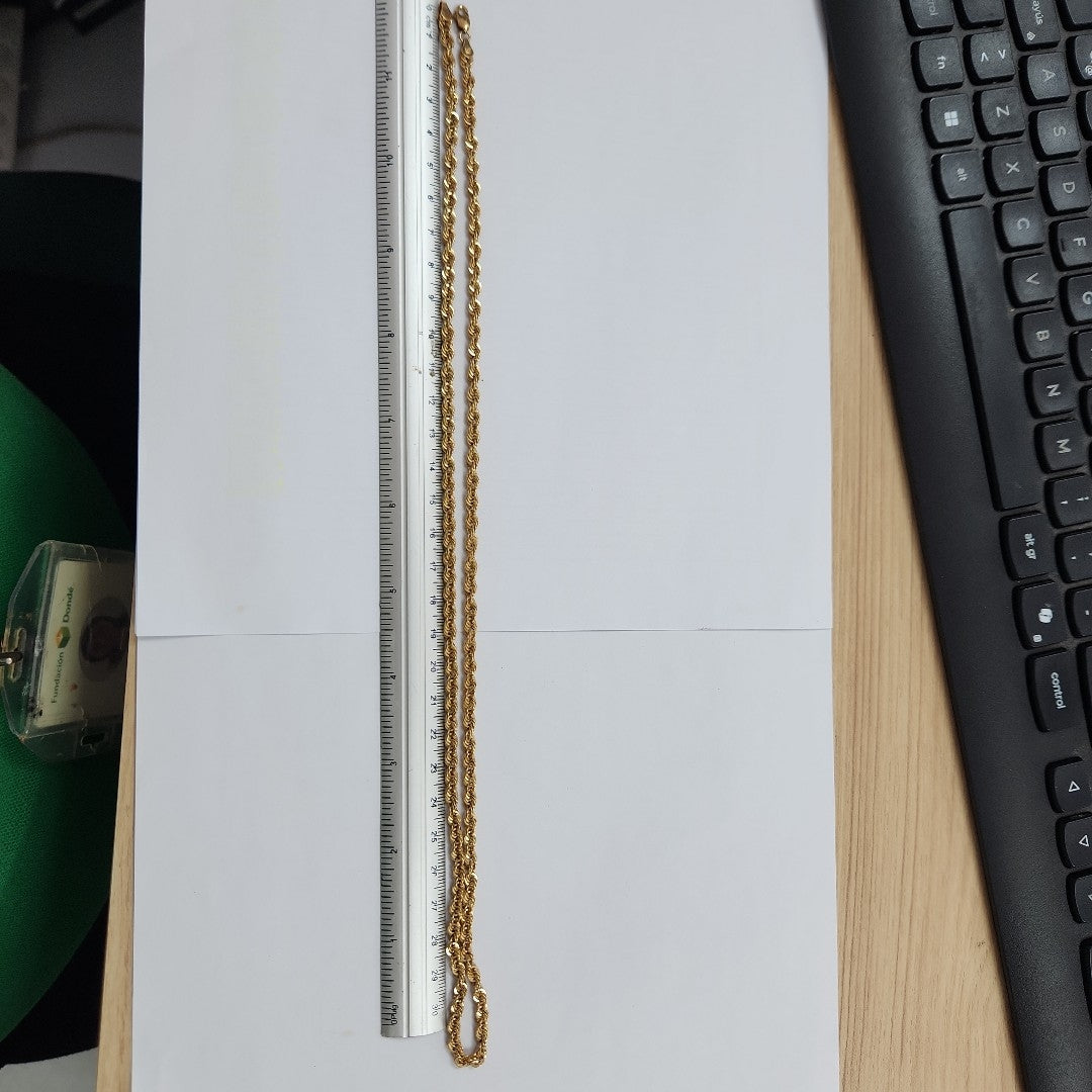 CADENA ORO 14 K 8.8 GRMS (SEMINUEVO)