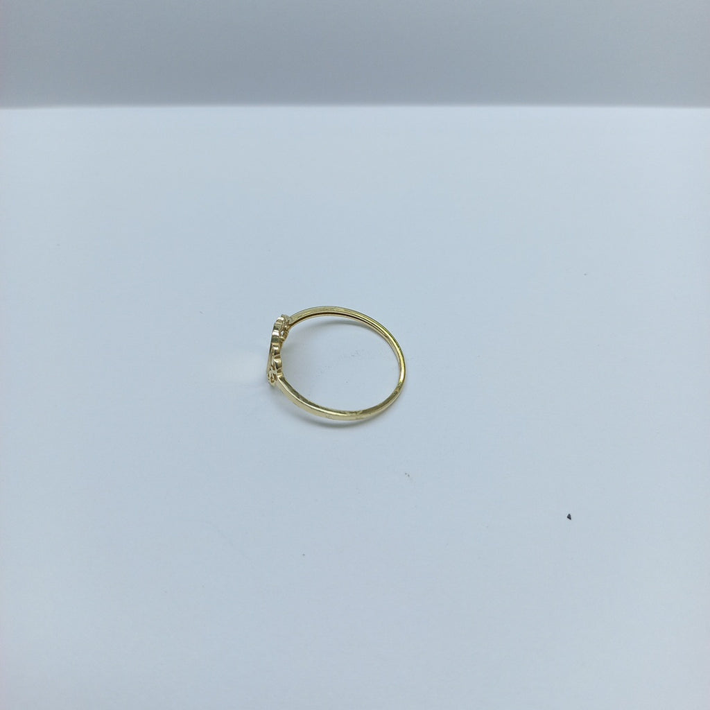ANILLOS ANILLITO 10K TALLA 8 1 GR (NUEVO)