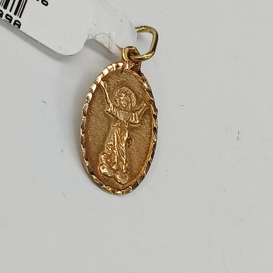 MEDALLA RELIGIOSA ORO 14 K 1.4 GRMS (SEMINUEVO)