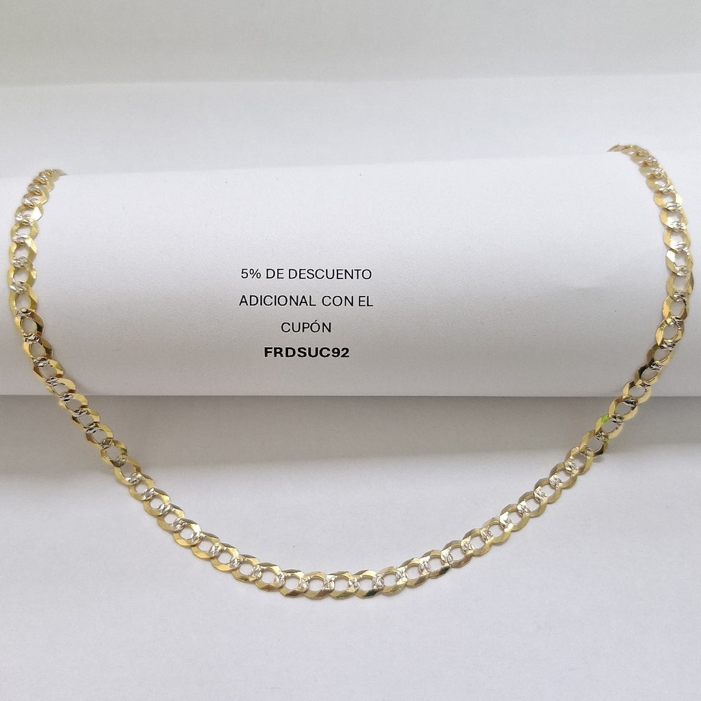 CADENA ESLABONES 14K 60 CM 17 GR (NUEVO)