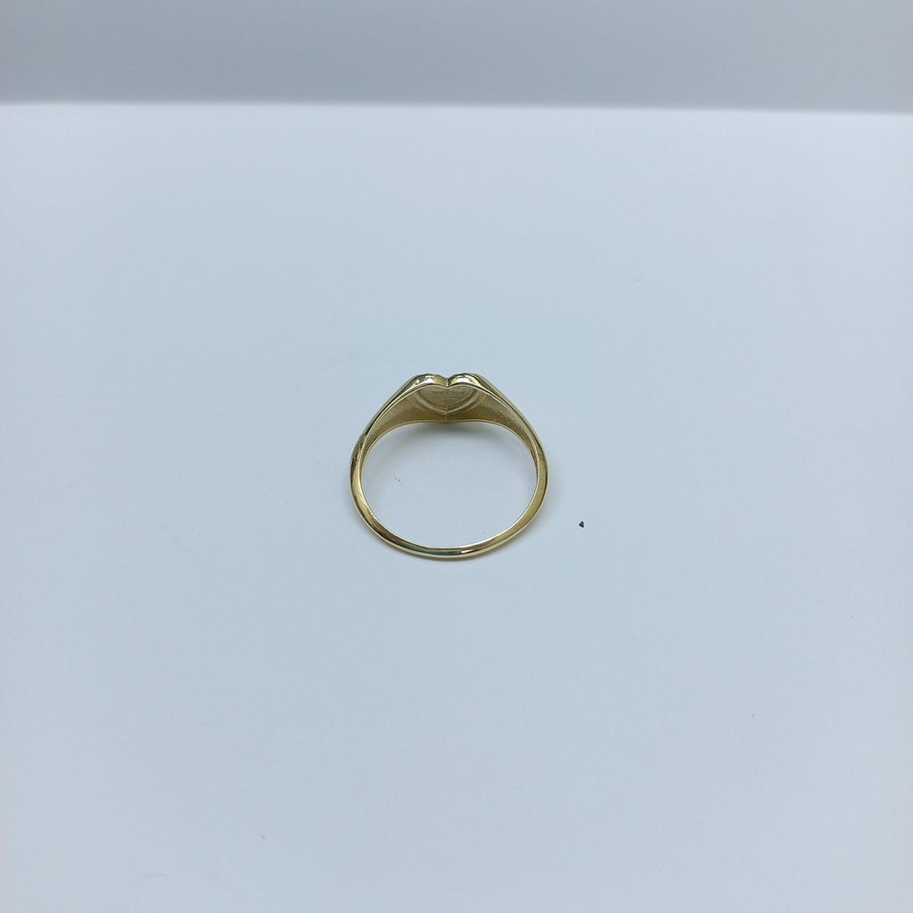 ANILLOS ANILLITO FIG CORAZON 10K TALLA 9 1.7 GR (NUEVO)