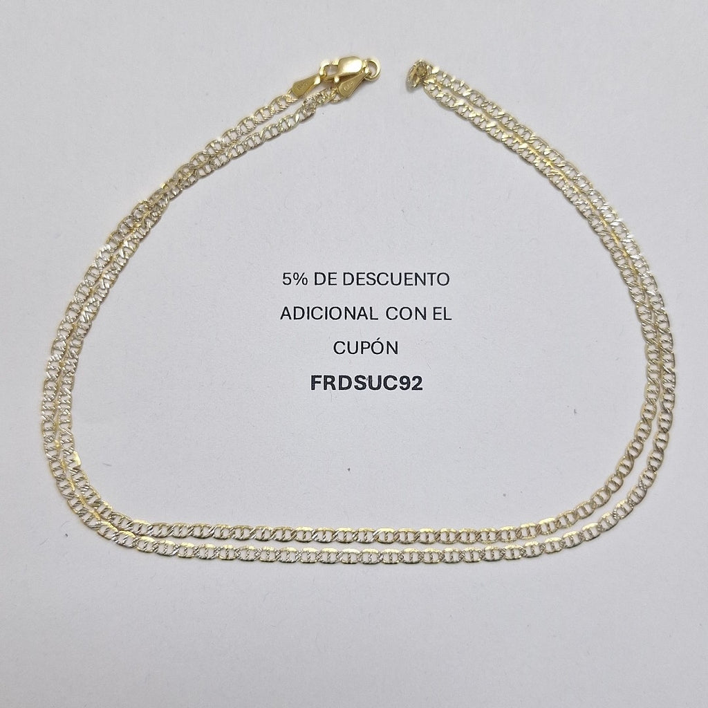 CADENA MARINERO 10K 55 CM 2.8 GR (NUEVO)
