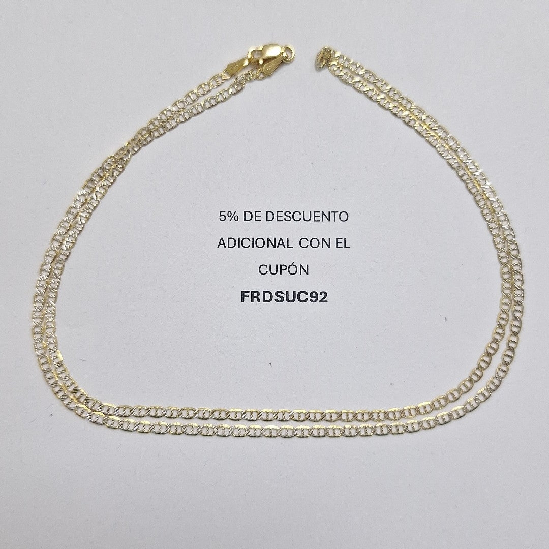CADENA MARINERO 10K 55 CM 2.8 GR (NUEVO)