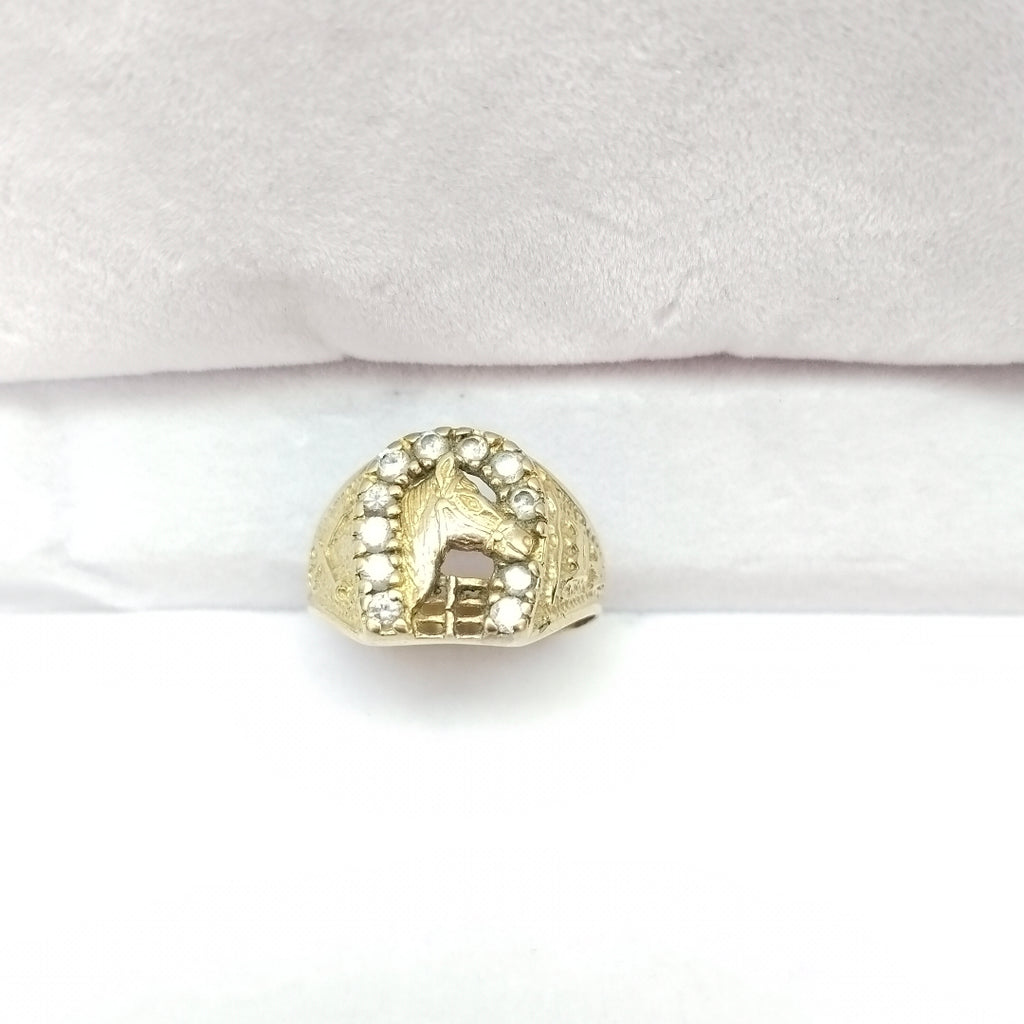 ANILLO ORO 10 K 5,10 GRMS (SEMINUEVO)