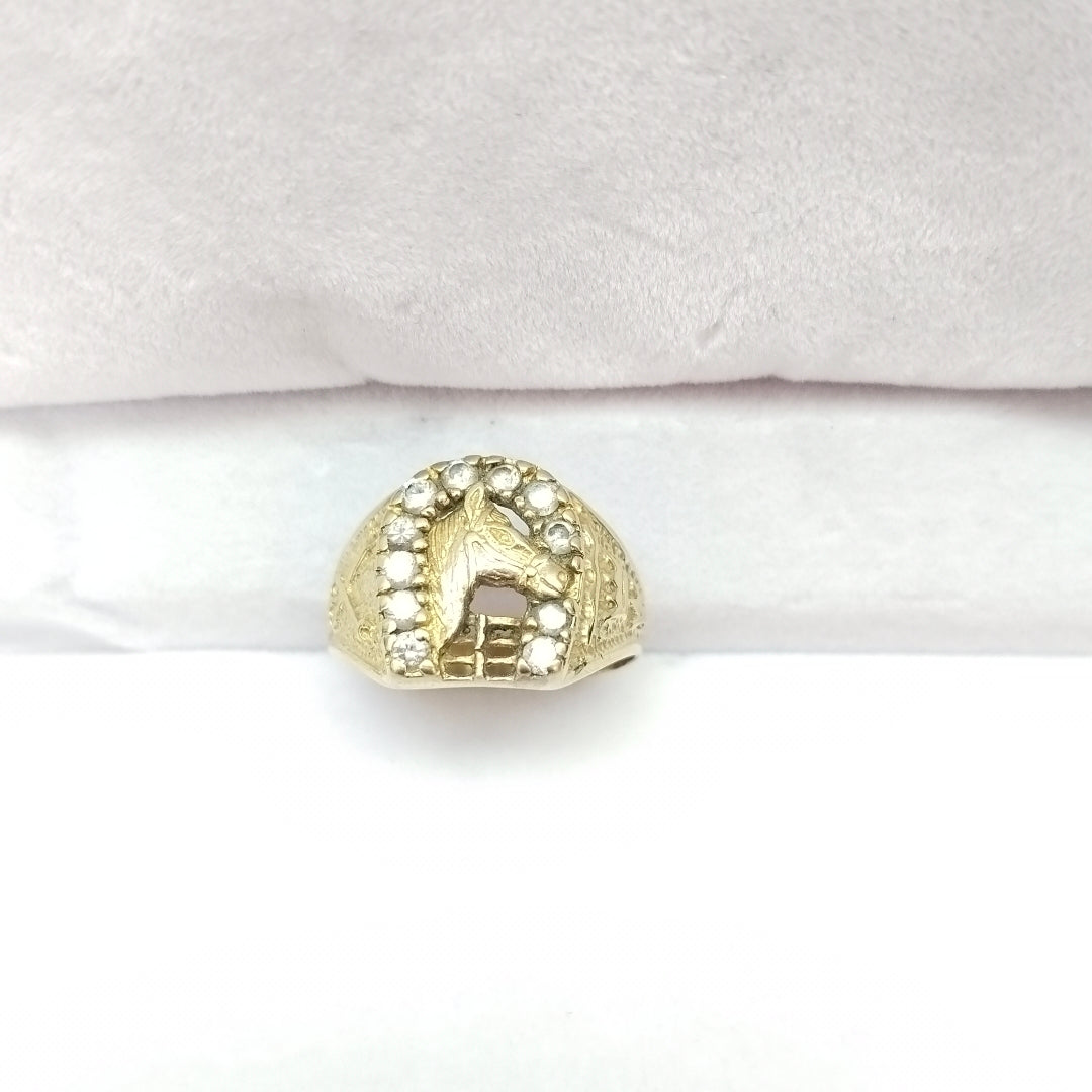 ANILLO ORO 10 K 5,10 GRMS (SEMINUEVO)