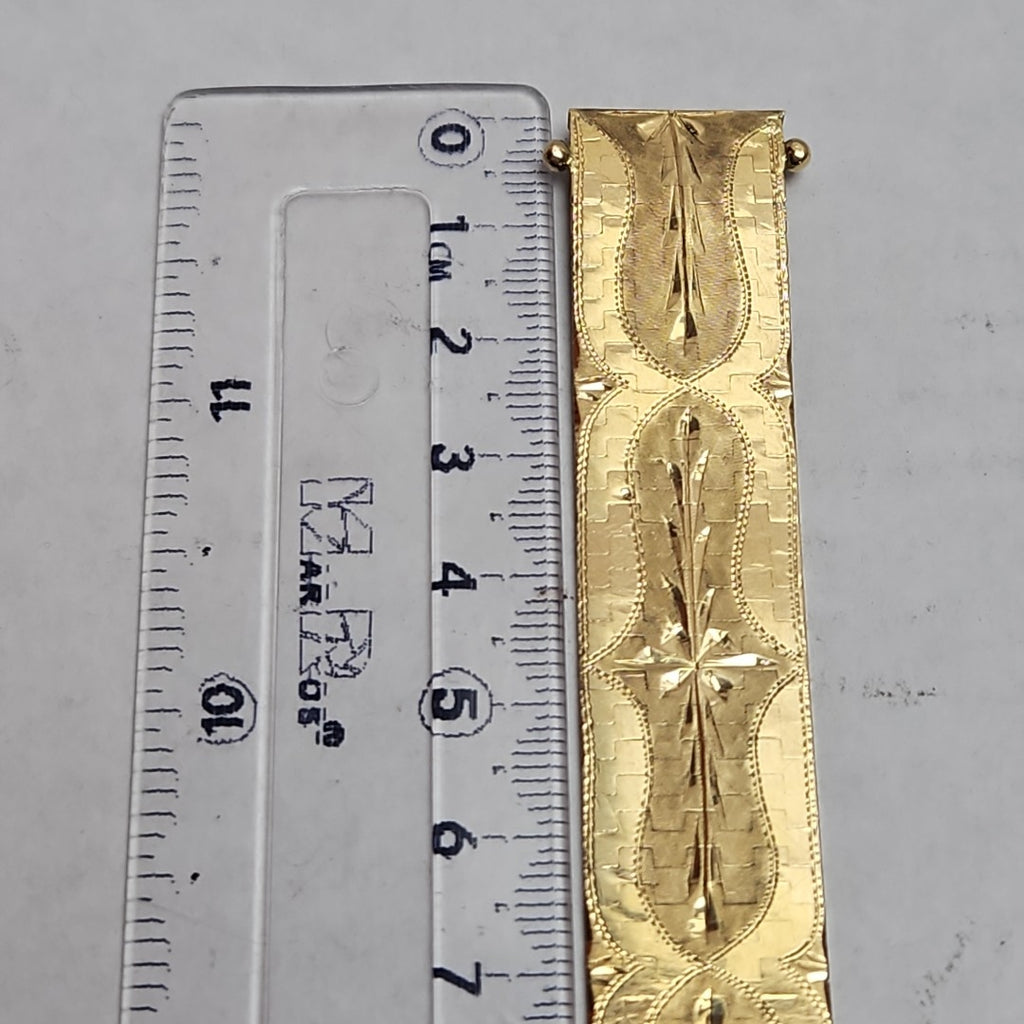 BRAZALETE ORO 14 K 43.4 GRMS (SEMINUEVO)