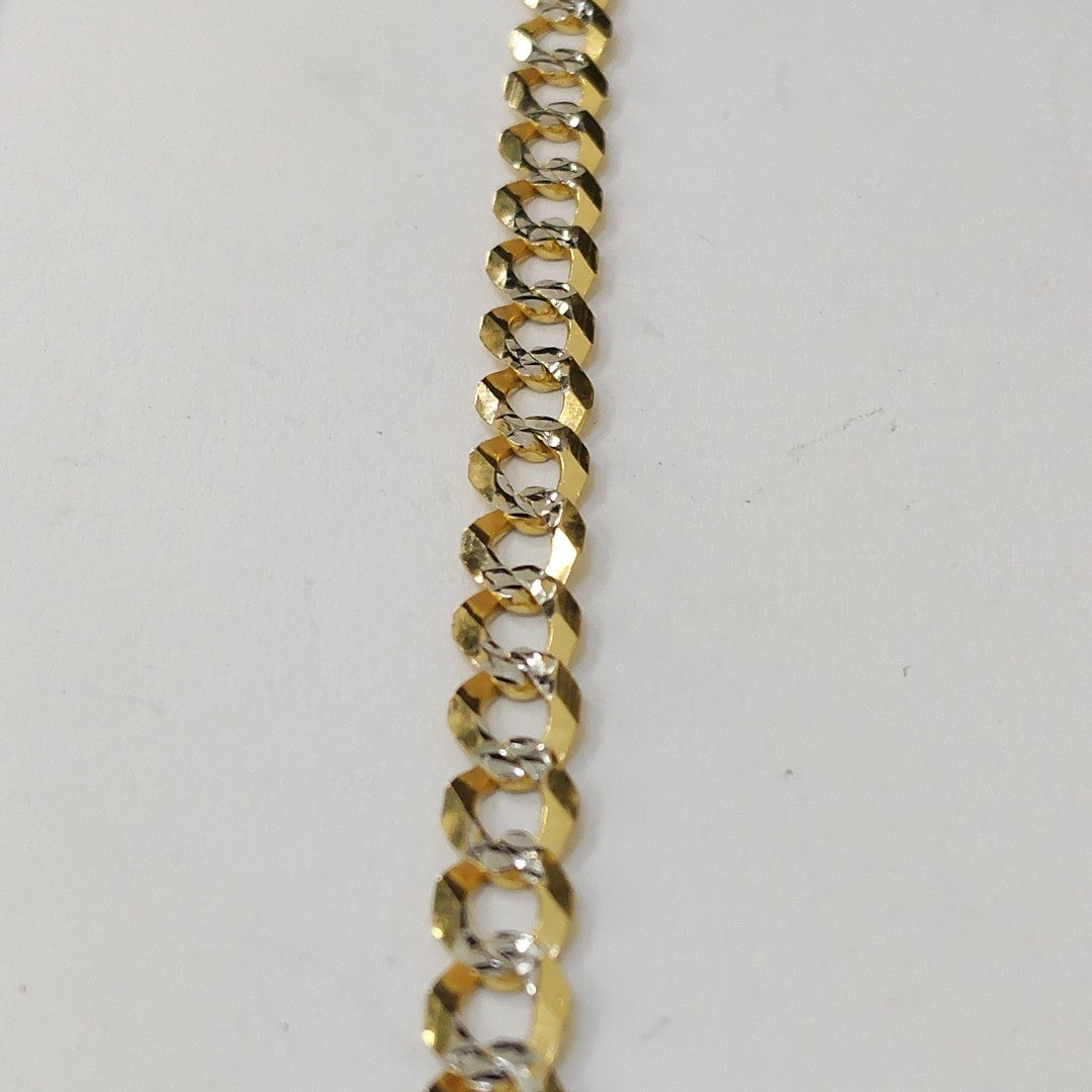 PULSERA BARBADA 14K 21 CM 6.3 GR (NUEVO)