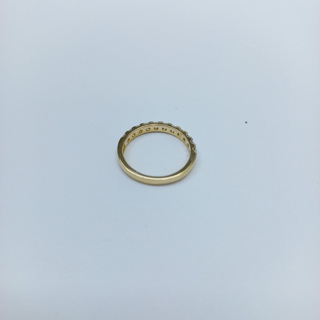 ANILLO ANILLITO MEDIA CHURUMBELA 14K 7 TALLA 2.2 GR (NUEVO)