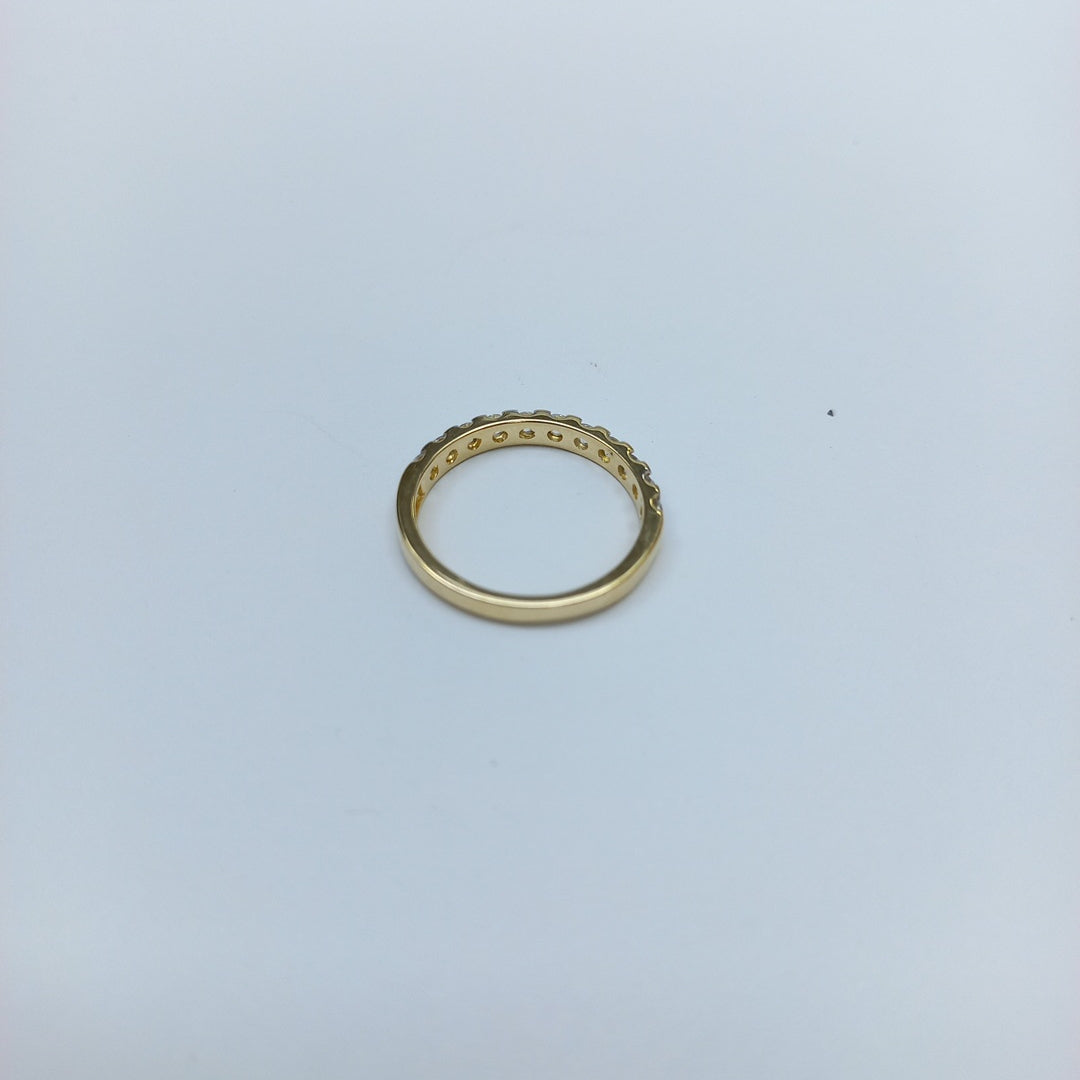 ANILLO ANILLITO MEDIA CHURUMBELA 14K 7 TALLA 2.2 GR (NUEVO)