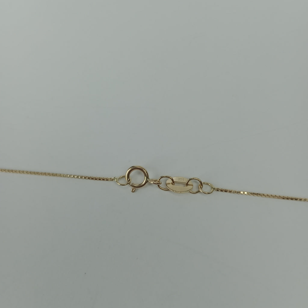 CADENA VENECIANO 14K 50 CM 1.6 GR (NUEVO)