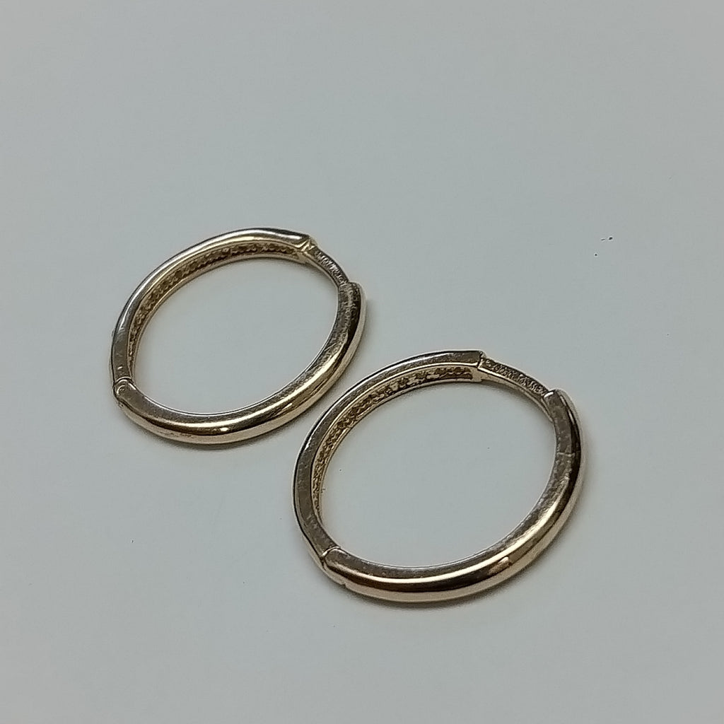 ARETES ARRACADAS C CIRCONIAS 14K 2 GR (NUEVO)
