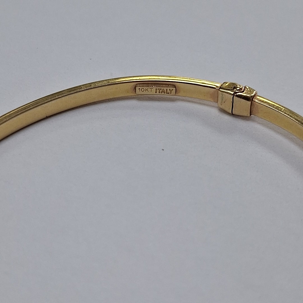 PULSERA RIGIDA ORO 10 K 2.9 GRMS (SEMINUEVO)