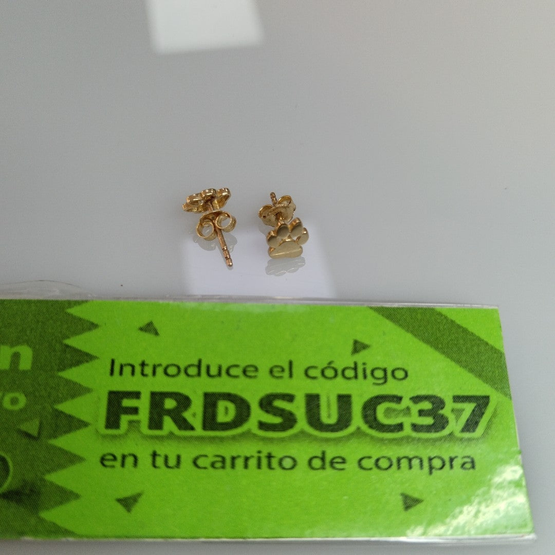 BROQUELES PAR ORO 10 K 1,00 GRMS (SEMINUEVO)