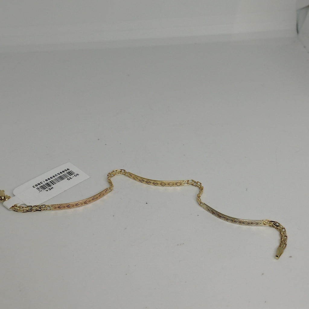 PULSERA ESPECIAL 10K 18 CM 2.5 GR (NUEVO)