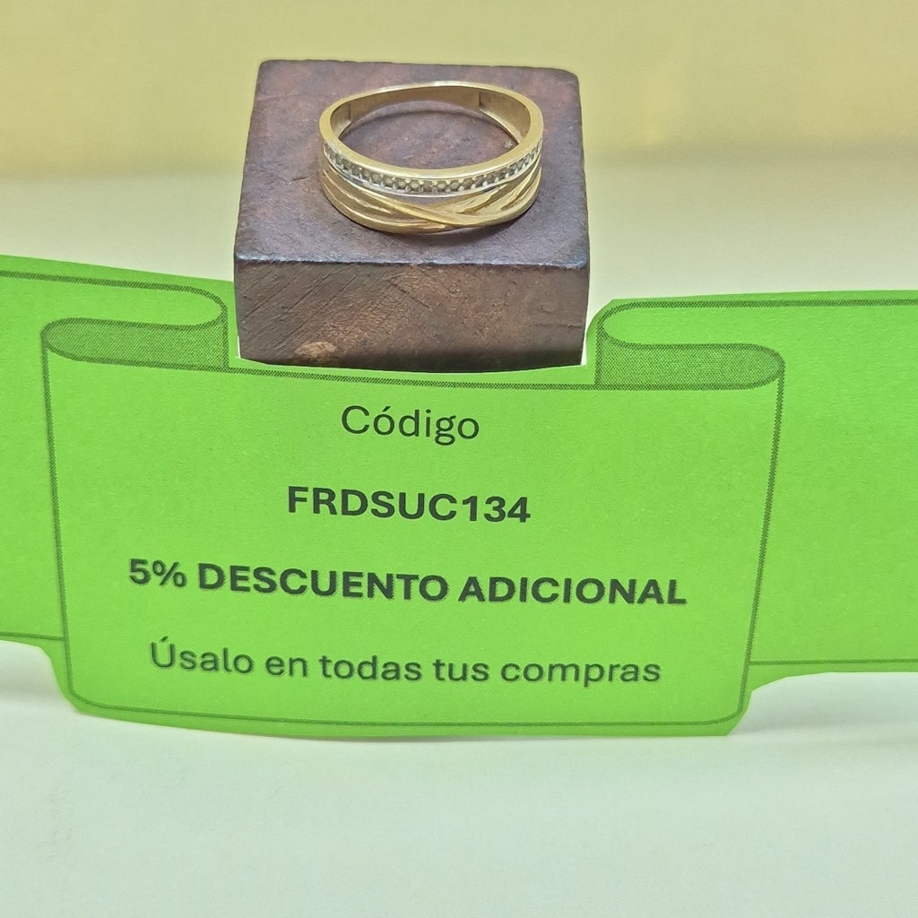 ANILLITO ORO 14 K 2 GRMS (SEMINUEVO)