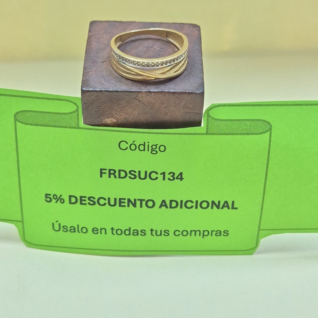ANILLITO ORO 14 K 2 GRMS (SEMINUEVO)