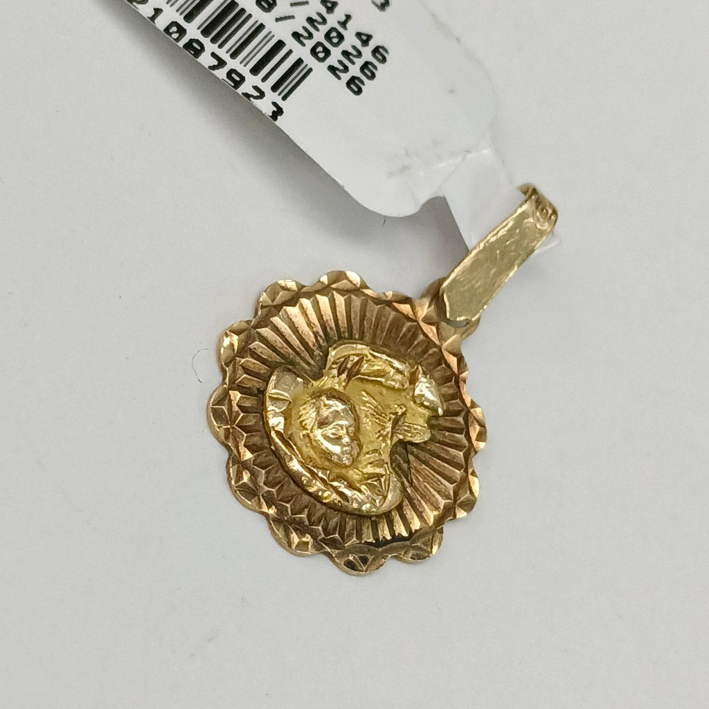 MEDALLA RELIGIOSA ORO 10 K 1.4 GRMS (SEMINUEVO)