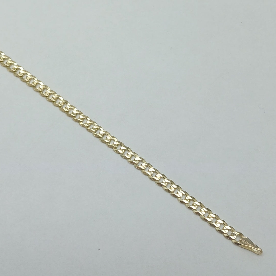 PULSERA BARBADA 14K 18 CM 3.2 GR (NUEVO)